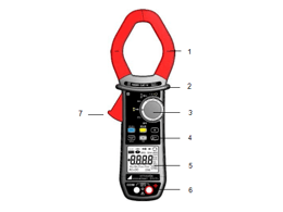 數(shù)字鉗形萬用表metraclip-88產品使用功能圖解